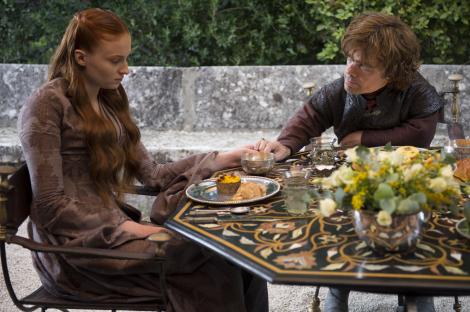 Sophie-Turner-as-Sansa-Stark-Peter-Dinklage-as-Tyrion-Lannister_photo-Macall-B.Polay_HBO