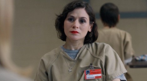 Morello (jouée par l'Australienne Yael Stone), définitivement un des personnages les plus émouvants de cette saison 2