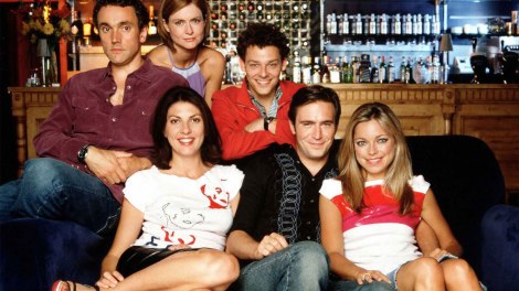 Les acteurs de la série Coupling.