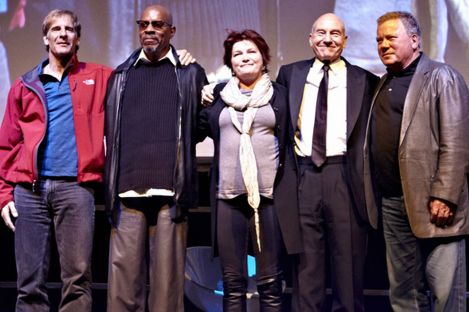 All the Star Trek captains