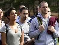 QUANTICO - A diverse group of recruits has arrived at the FBI Quantico Base for training. They are the best, the brightest and the most vetted, so it seems impossible that one of them is suspected of masterminding the biggest attack on New York City since 9/11. "Quantico" stars Priyanka Chopra as Alex, Dougray Scott as Liam, Jake McLaughlin as Ryan, Aunjanue Ellis as Miranda, Yasmine Al Massri as Nimah, Johanna Braddy as Shelby, Tate Ellington as Simon and Graham Rogers as Caleb. "Quantico" was written by Josh Safran. Executive producers are Josh Safran, Mark Gordon and Nick Pepper. "Quantico" is produced by ABC Studios. (ABC/Guy D'Alema) PRIYANKA CHOPRA, JAKE MCLAUGHLIN, BRIAN J. SMITH